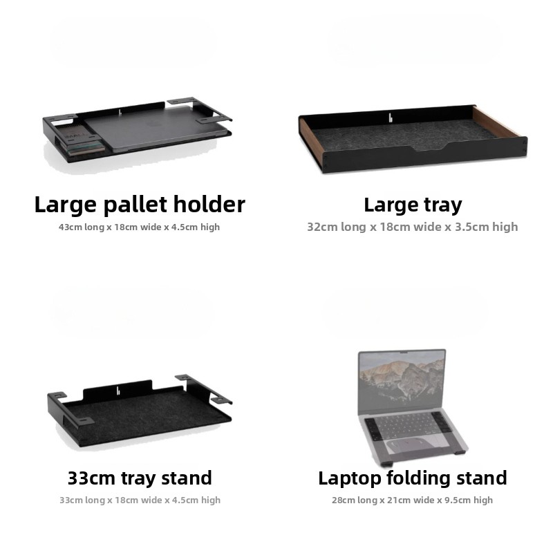 Monitor Riser Stand - R1モジュラーモニターライザーアクセサリー木製トレイスタンド、デスクトップコンピュータデスクオーガナイザーソリューション、省スペース収納棚
