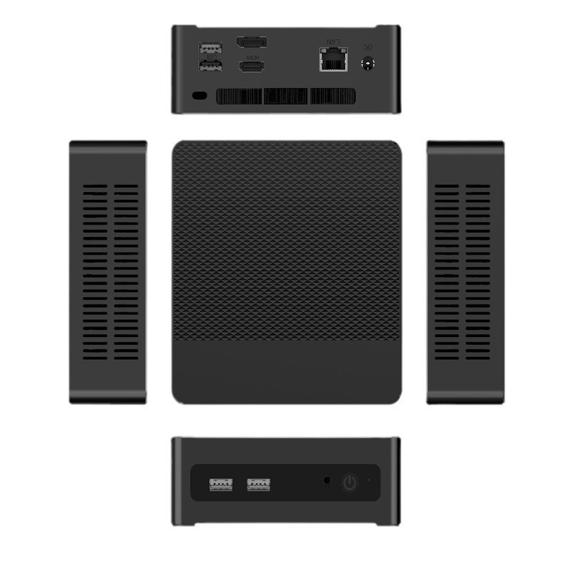 Home Office Of Microsoft - 第12世代N100ミニコンピューター 4Kホームネットワークポート ソフトルーティング ビジネスオフィス ポータブルミニPC マイクロホスト