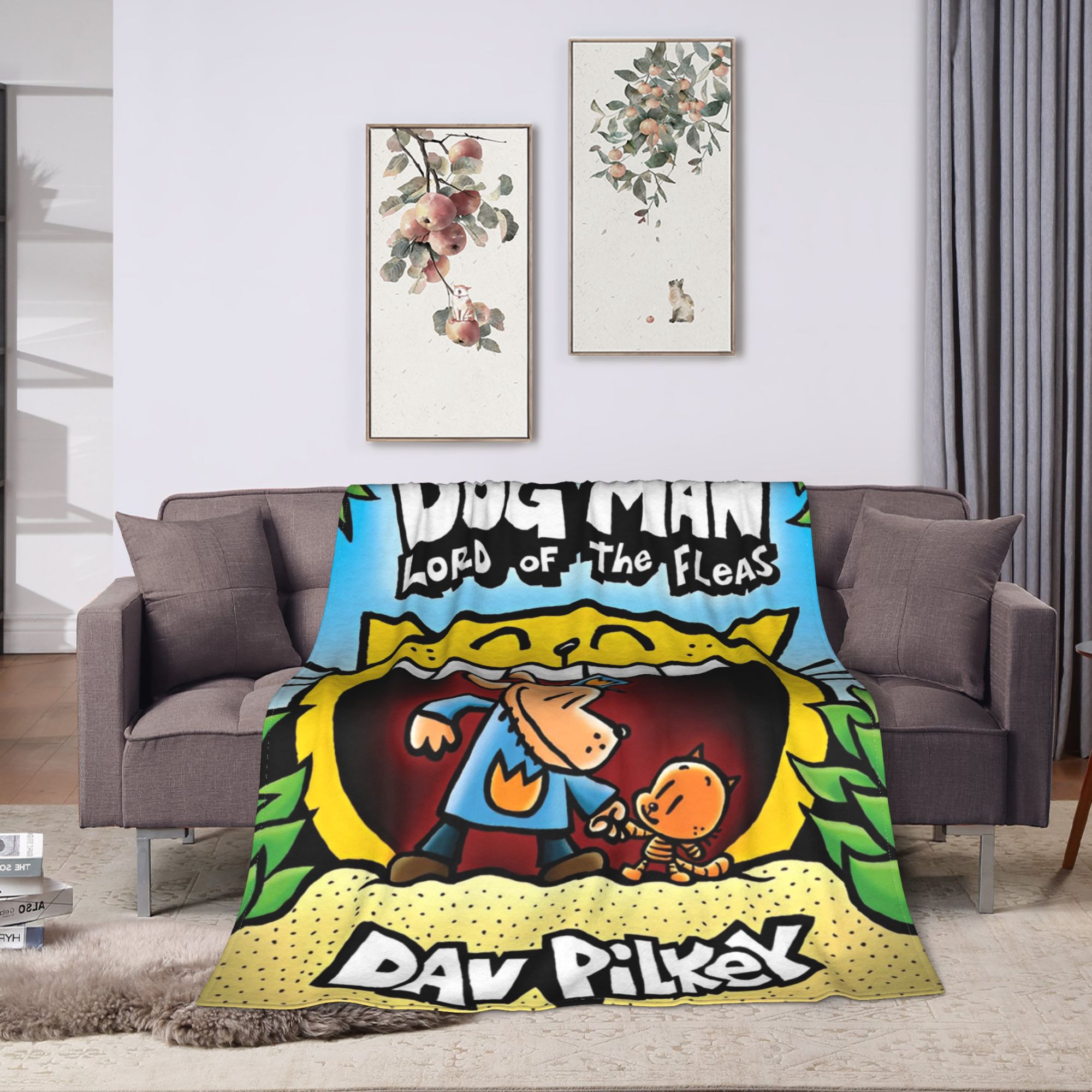 ドッグマン ドッグマンとフレンド マイクロブランケット 暖か - Home Office Of Microsoft のレビューと価格