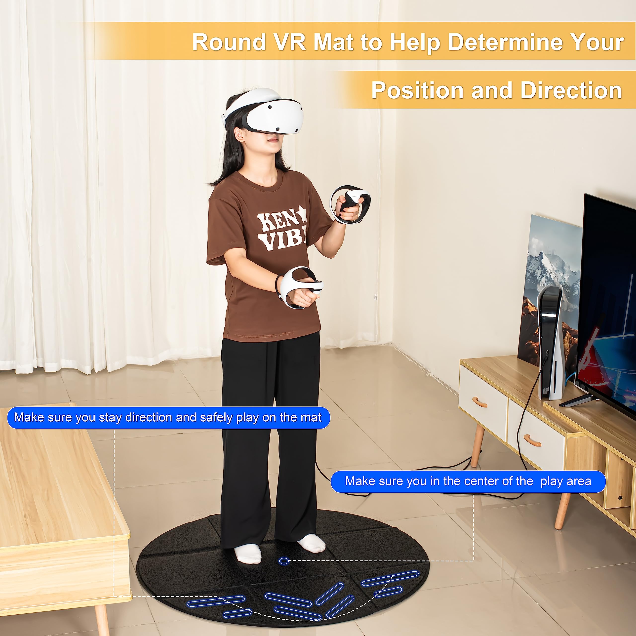 Meta Quest 3S/Quest 3用折りたたみ式VR - Anti Fatigue Mat のレビューと価格