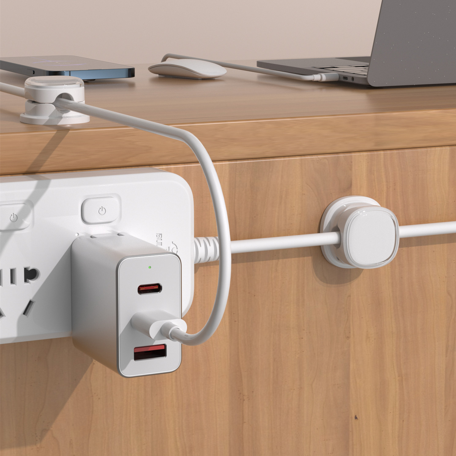 3/6/8/12個の磁気ケーブルクリップ、調節可能なコードホ - Home Office Call Center のレビューと価格