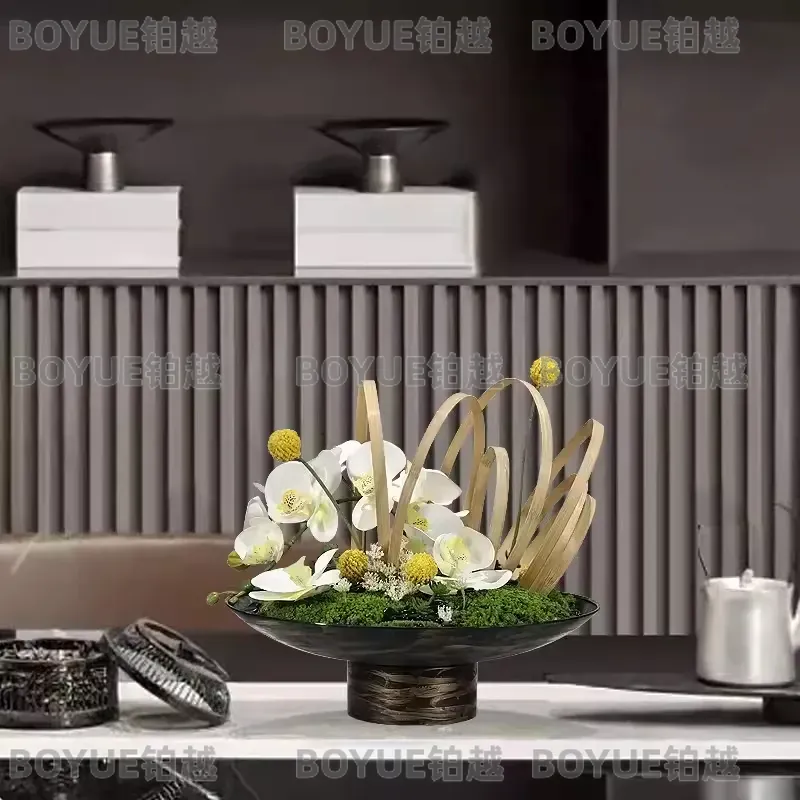 模造銅モスグリーン盆栽マイクロ風景人工植物ホームオフィスホテ - Home Office Of Microsoft のレビューと価格