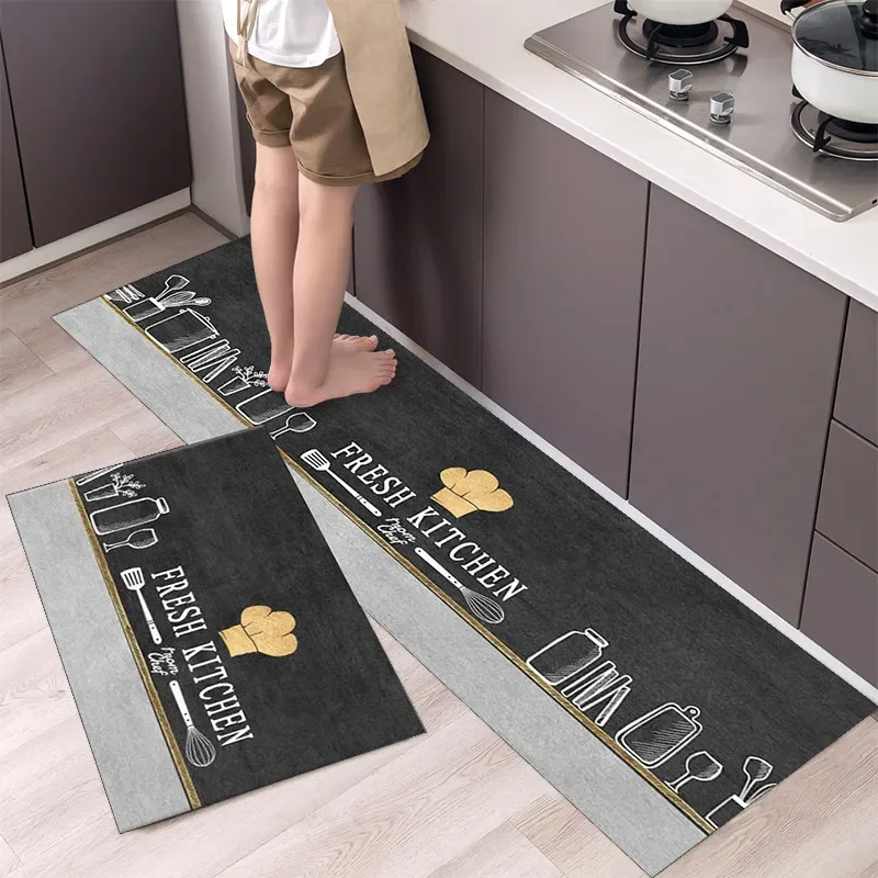 ノンスリップキッチンカーペットリビングルームロングエリアラグ - Anti Fatigue Mat のレビューと価格