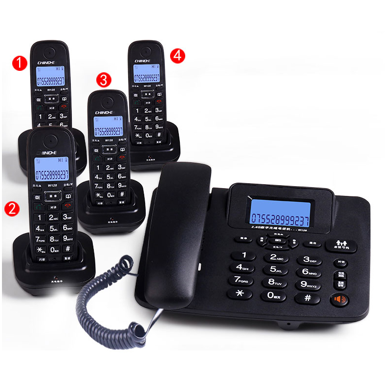 コードレス留守番電話 2.4G 有線電話機 オフィス 家庭  - Home Office Call Center のレビューと価格