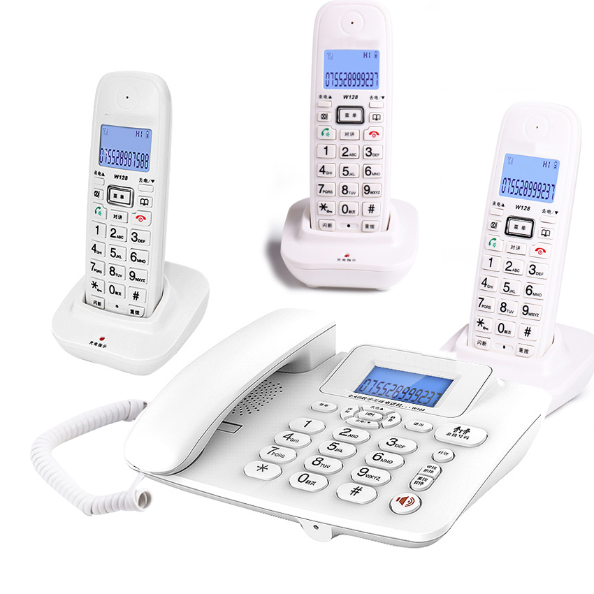 コードレス留守番電話 2.4G 有線電話機 オフィス 家庭  - Home Office Call Center のレビューと価格