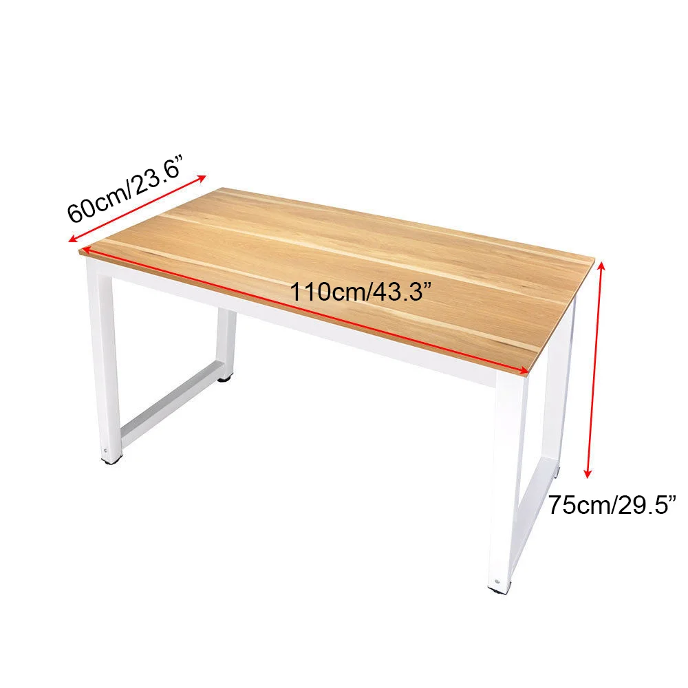 110x60x75CM コンピューターデスク ラップトップテ - Home Office Depot のレビューと価格