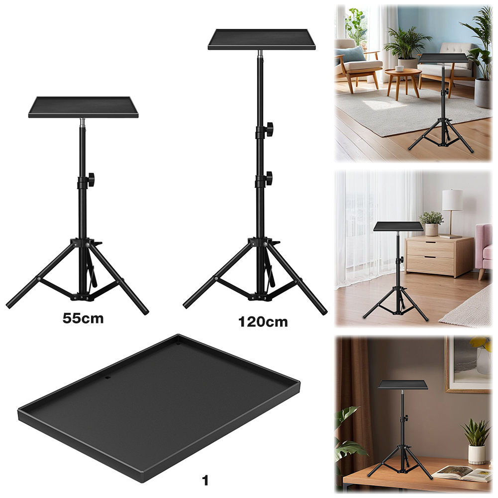 ユニバーサルラップトッププロジェクター三脚スタンド 1/4  - Monitor Riser Stand のレビューと価格