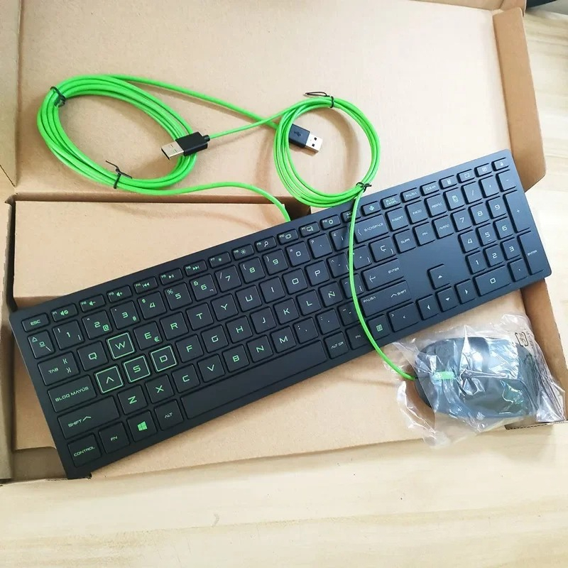 スペイン語レイアウトUSB有線キーボードとマウスキット TP - Home Office Layout のレビューと価格