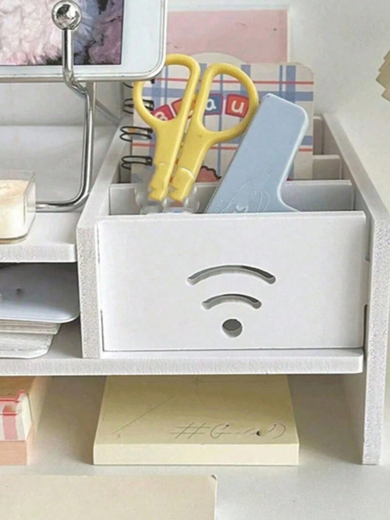 モニターライザースタンド（引き出し付き）、多機能デスクトップ - Monitor Riser Stand のレビューと価格